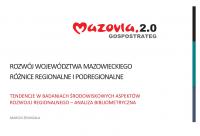 Okładka raportu 6, przekierowanie do piku PDF