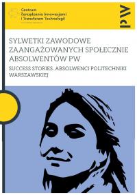 Okładka zestawienia grafik absolwentów PW angażujących się społecznie, przekierowanie do publikacji