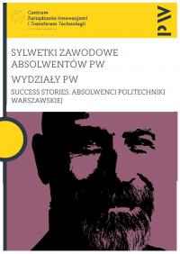 Okładka zestawienia grafik absolwentów wg wydziałów PW, przekierowanie do publikacji