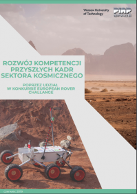 Okładka artykułu „Rozwój kompetencji przyszłych kadr sektora kosmicznego poprzez udział w konkursie European Rover Challange”