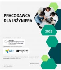 Okładka raportu "Pracodawca dla inżyniera 2023"