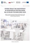 Okładka raportu "Sytuacja zawodowa absolwentów uczelni technicznych w województwie mazowieckim w pierwszych latach po uzyskaniu dyplomu"